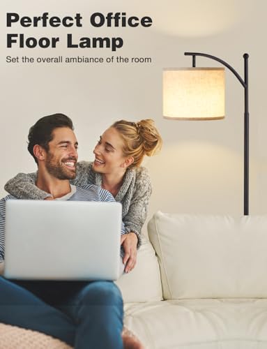 luxury Ambimall Tall Floor Lamps with 3 Color Temperatures Bulb & for Daily Use