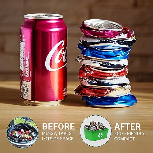 Classic HomeBuddy Can Crusher for Recycling - 12 Oz. and 16 for Daily Use
